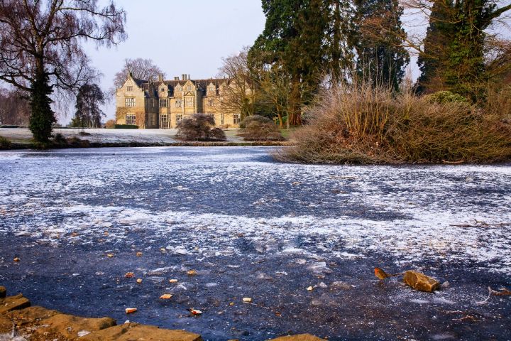 Ice on the Mansion Pond