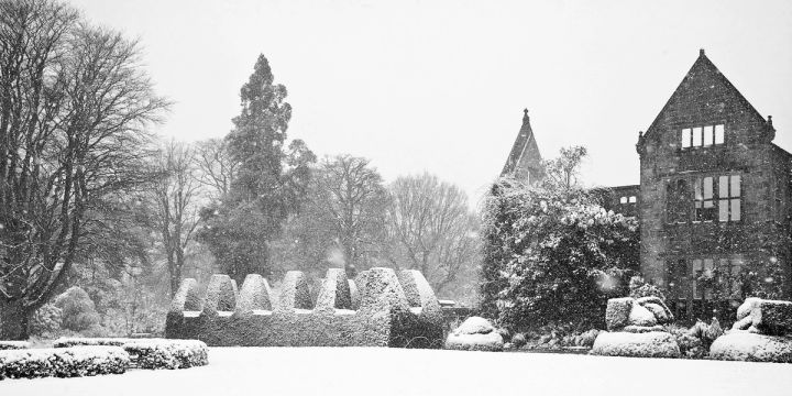 Nymans in the Snow