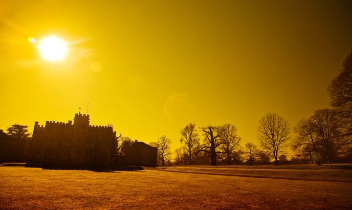 Golden Winter Sun