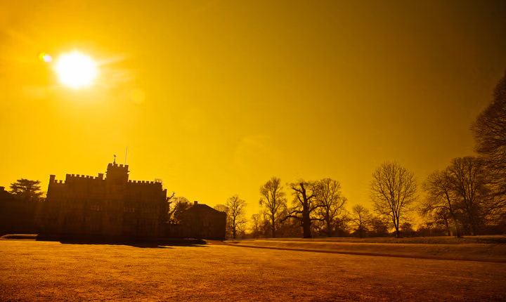 Golden Winter Sun