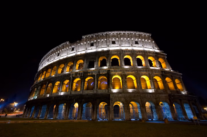 The Colosseum at Night