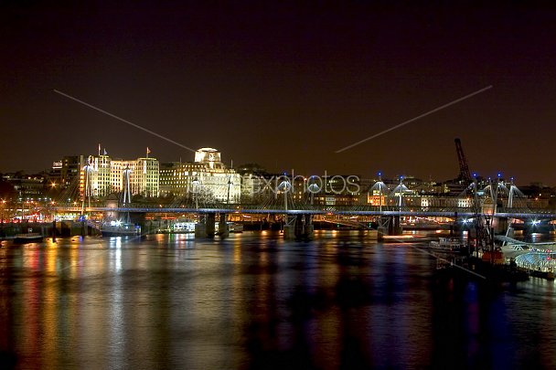 London by Night Photo