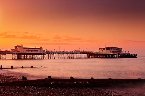 Sunsets over Worthing Pier 1