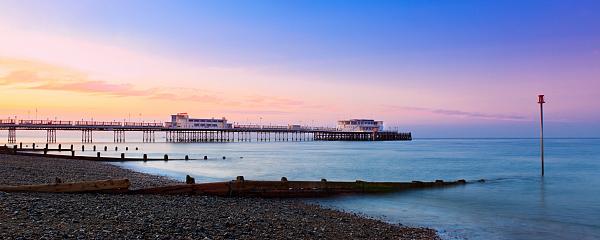 Sunsets over Worthing Pier 2